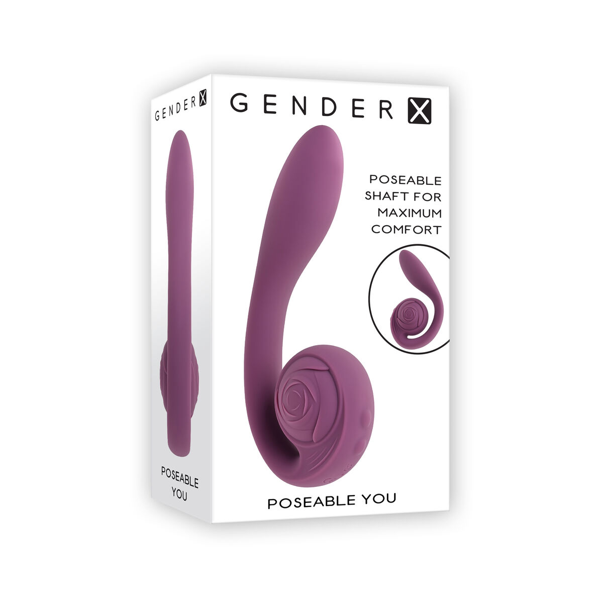 Vibrátor na bod G Gender X Gender X Fialový